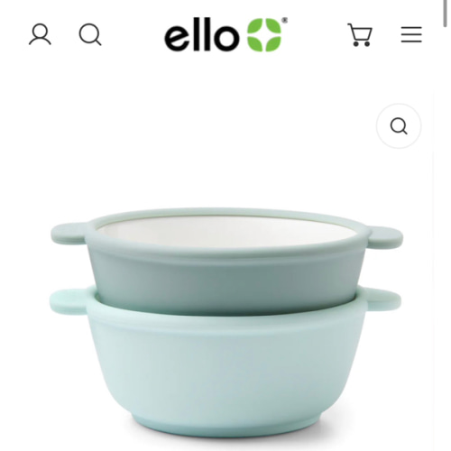 Clean Start Toddler Bowl | Premium Ceramic | Non Toxic – Ello