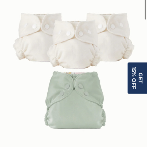 Organic Cloth Diaper Bundle Starter – Esembly