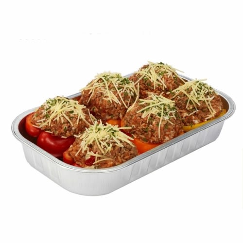 Costco - Kirkland Signature Stuffed Bell Peppers with Ground Beef & Rice Same-Day Delivery | Costco