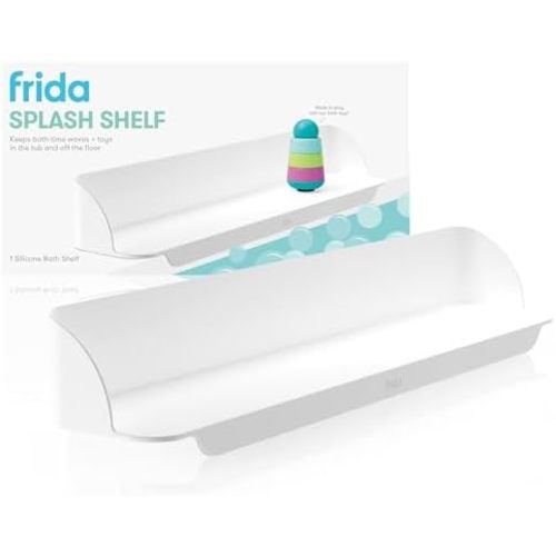 Frida Splash Bathtub Shelf, No-Mess Water Barrier, Space to Play