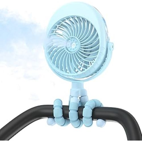 Baby Stroller Misting Fan
