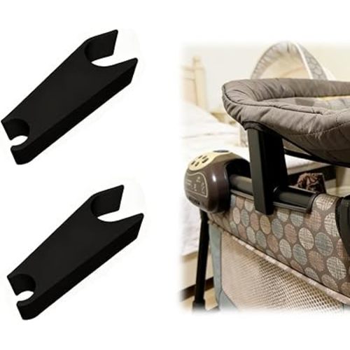 Changing Table Support Bracket Compatible with Graco Pack and Play, for Leveling and Stability, Prevent the Changing Table from Tilting to One Side(2Pcs)