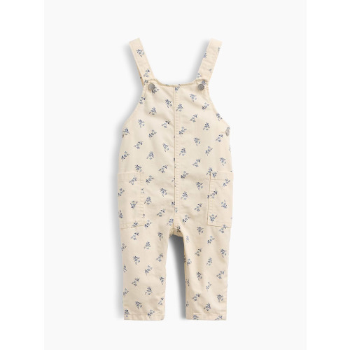 Baby Floral Print Overalls