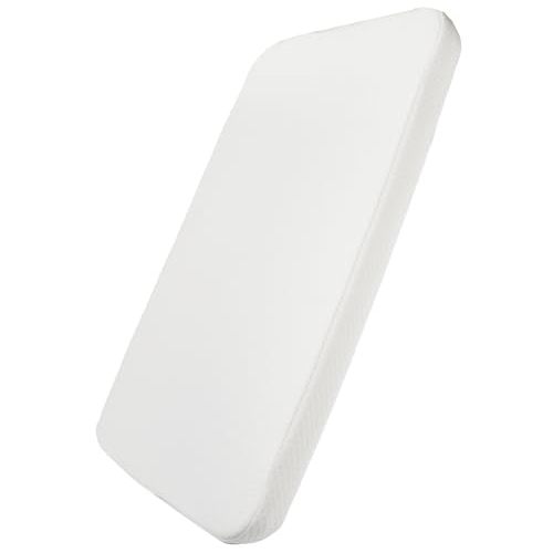 Mecc ecoh Baby Bassinet Mattress, 100% Breathable Cover, Water-Resistant Lining Rectangle 35x20x2 Fit for Dream On Me Skylar/AirClub/ANGELBLISS/Bold/Ezebaby/HARPPA/Larex/Li'l Pengyu/AMKE