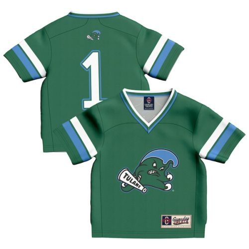 #1 Tulane Green Wave GameDay Greats Infant Football Fashion Jersey - Green