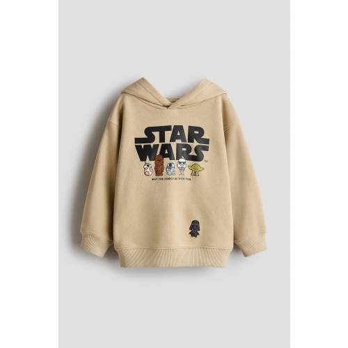 HOODIE WITH PRINTED MOTIF