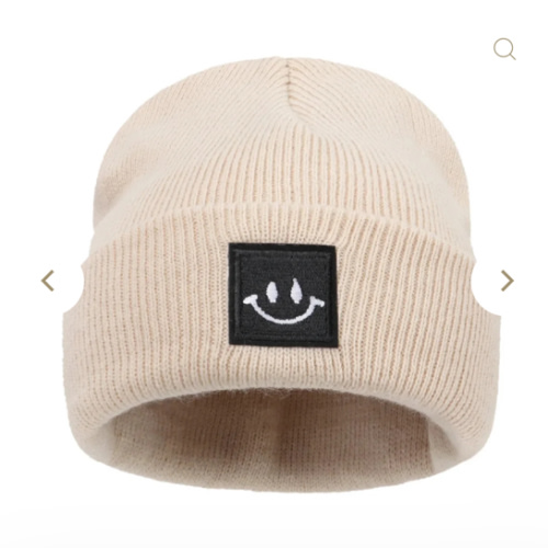 Smiley Fold Beanie – The Ollie Bee