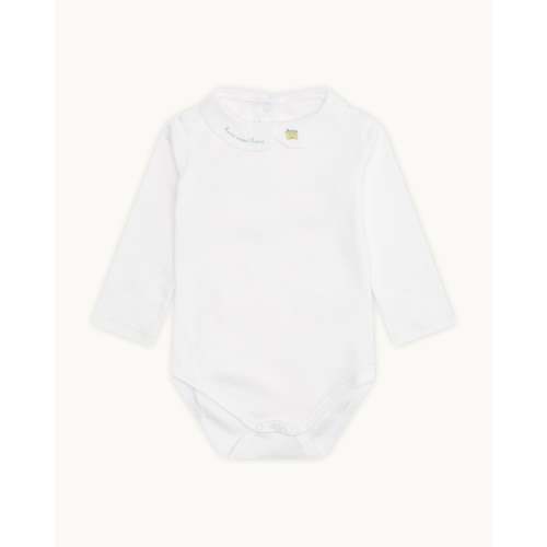 Home Sweet Home Peter Pan Collar Onesie - Blue | Marie-Chantal