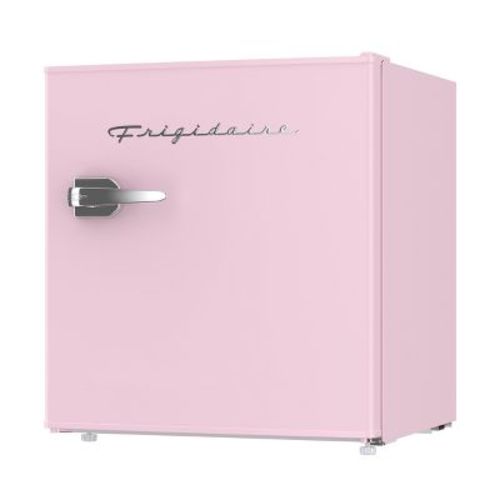 Frigidaire 1.6 cu ft Retro Compact Dorm Fridge with Freezer Pink