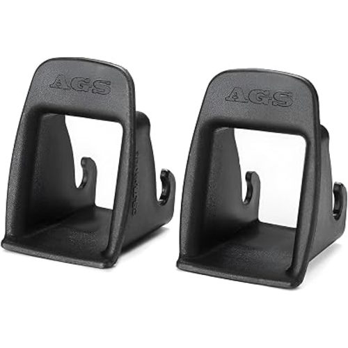 2 PCS ISOFIX Interface Belt Latch Guide, Car Child Seat Belt Bracket Connector Locater Guides, Universal ISOFIX Interface Buckle Fixed Guide Groove for Baby Safety Chair