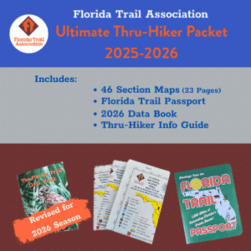 Ultimate Thru-Hiker Map Packet w/ Data book – Florida Trail Association