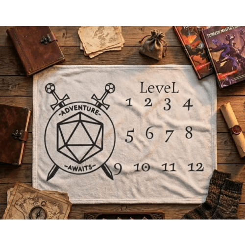 D&D Milestone Month Blanket