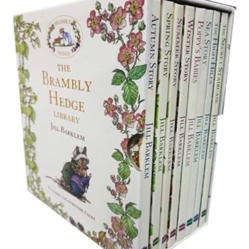 Brambly Hedge Collection Jill Barklem 8 Books Set (Autumn Story, Spring Story, Summer Story, Winter Story, Poppy's Babies, Sea Story, The High Hills, The Secret Staircase)