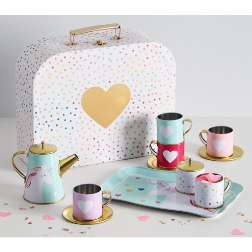 Rainbow Unicorn Tea Set