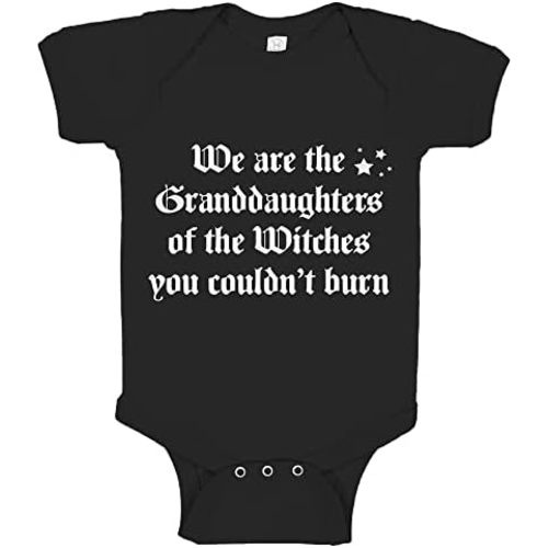 Indica Plateau Baby Romper Witches You coudn't Burn 100% Cotton Infant Bodysuit