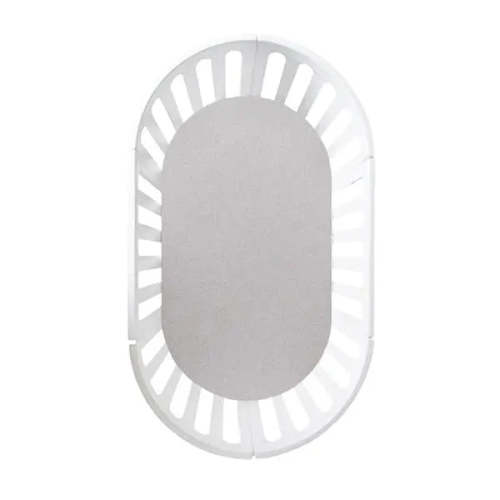 Little Turtle Baby Cot Fitted Sheet (Oval)