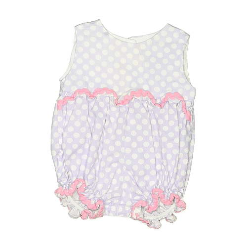 Funtasia! Too... 100% Cotton Purple Sleeveless Top 3-6 MO / 6 MO