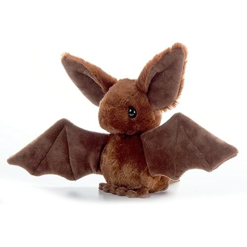 The Petting Zoo Bat Stuffed Animal Plushie, Scoopz, Kids Gifts, 8 in