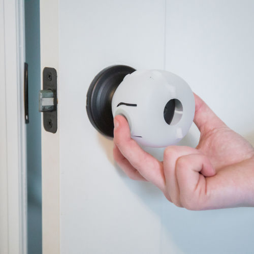 Regalo Home Safety Clear Door knob covers 3 -Pack