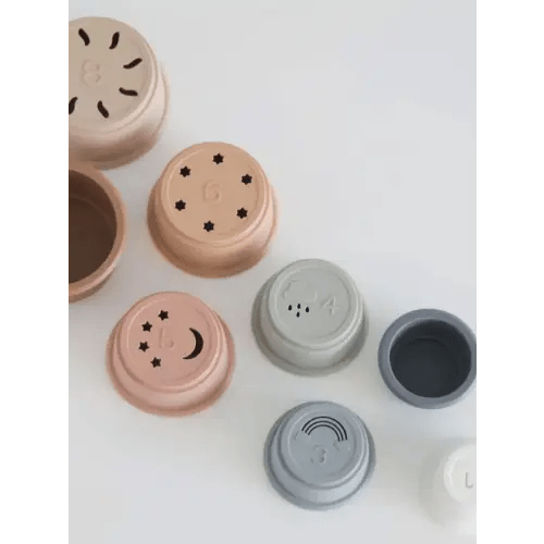 Silicone Stacking Cups