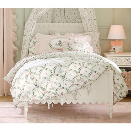 Riley Sheehey Scallop Organic Duvet Cover | Pottery Barn Kids