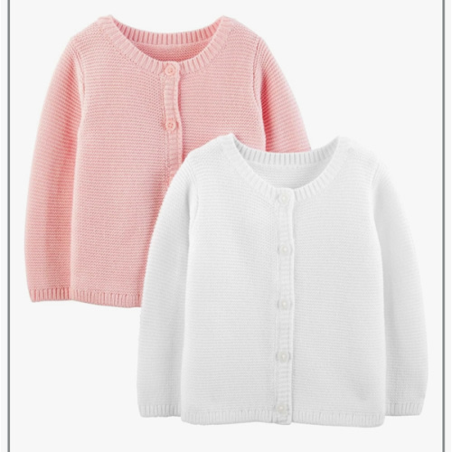 Simple Joys by Carter's Unisex-Baby 2-Pack Knit Cardigan Sweaters