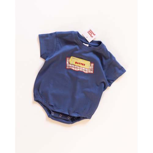 another butter dish romper – Pigeon said please