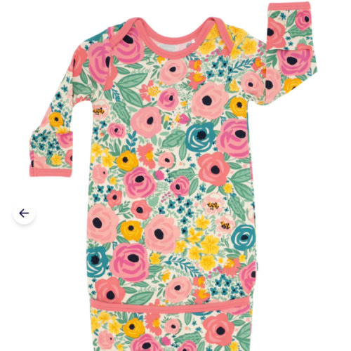 Secret Garden Infant Gown - Little Sleepies