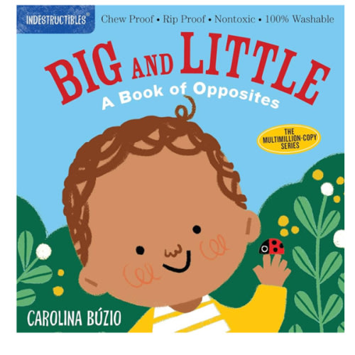 Indestructibles: Big and Little: A Book of Opposites: Chew Proof · Rip Proof · Nontoxic · 100% Washable (Book for Babies, Newborn Books, Safe to Chew)
