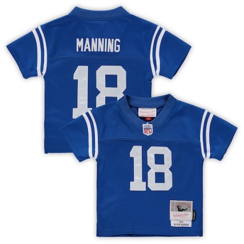 Infant Mitchell & Ness Peyton Manning Royal Indianapolis Colts 1998 Retired Legacy Jersey