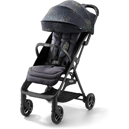 Graco® Ready2Jet Compact Stroller – Compact Travel Stroller with Automatic Fold Splatter Art