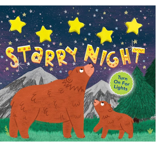Little Hippo Books Starry Night Light Up Children's Books | Touch and Feel Books for Toddlers | Kid's Books with Lights | Educational Children's Books ... Library: Baby & Toddler Premium Sound Books)