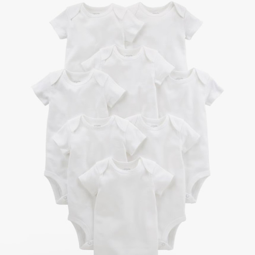 Simple Joys by Carter's Baby 8-Pack Short-Sleeve Bodysuit