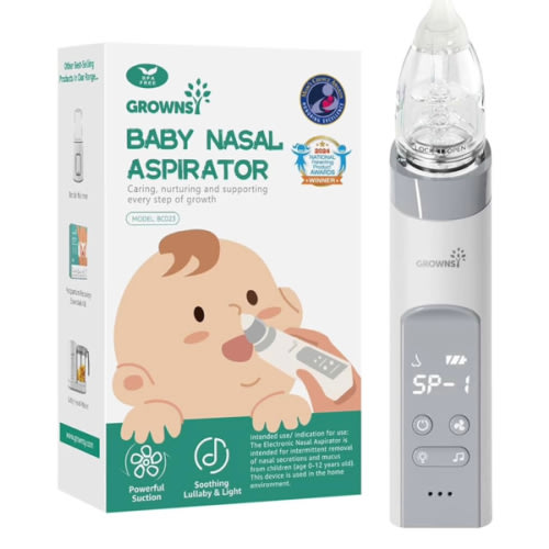 Adjustable Suction Nasal Aspirator with 3 Soft Tips