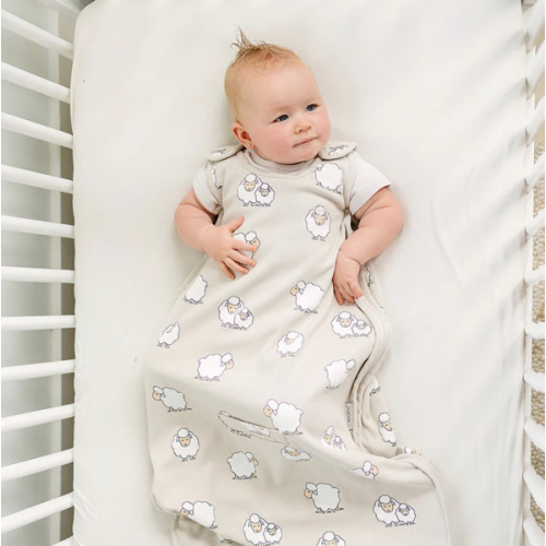4 Season® Ultimate Baby Sleep Bag, Merino Wool & Organic Cotton, Sheep
