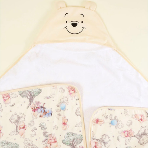 Disney Hundred Acre Wood Hooded Towel