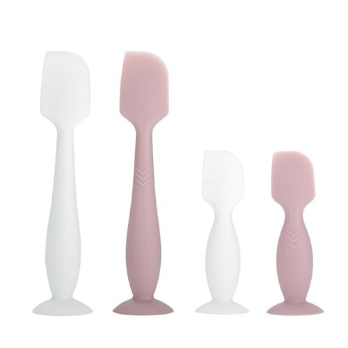 Baby Diaper Cream Spatula Applicator, 4 Pack Butt Spatula Diaper Rash Cream Applicator for Butt Paste Diaper Cream, Newborn Baby Essentials, 2 Large and 2 Mini Sizes