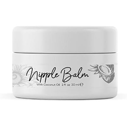 Gew’n Kirish Natural Nipple Balm with Coconut Oil, Shea Butter & Calendula | Fragrance-Free, Gentle Care for Nursing Mothers | Moisturizing Balm 30 ml