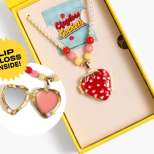 Strawberry Surprise Lipgloss Locket