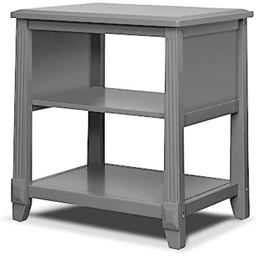 Sorelle Furniture Berkley Baby Dresser – Nursery Dresser with Drawers, Kids Bedroom, Nightstand for Child’s and Infant Furniture - Gray