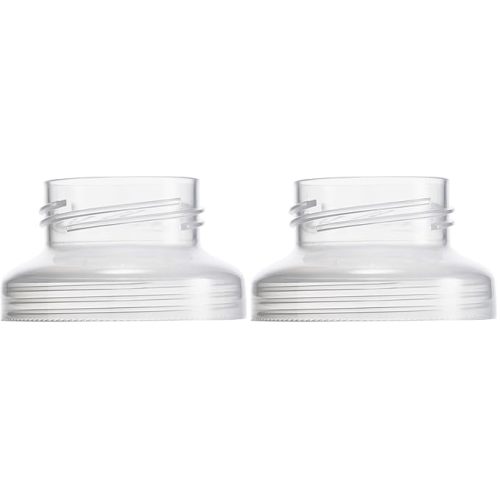 Boon Nursh Wide Neck Breast Pump Adaptor - Works with Spectra and Avent Breast Pumps - Compatible Nursh Bottles - Breastfeeding and Bottle-Feeding Essentials - 1 Count