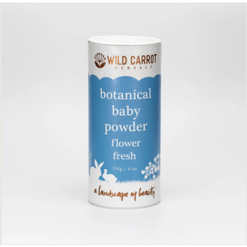 Botanical Baby Powder: Talc-Free, Natural Baby Powder – Wild Carrot Herbals