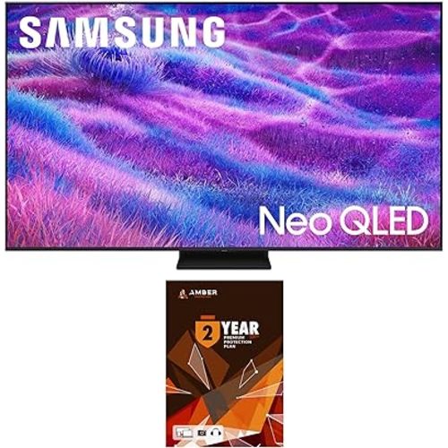 Samsung QN85QN80FAFXZA 85 Inch Neo QLED QN80F Series Supreme UHD 4K TV with 2 Year Amber Protection Plan (2025)