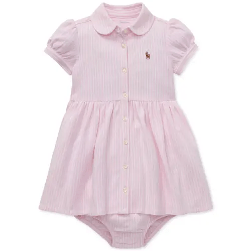 Polo Ralph Lauren
Baby Girls Striped Knit Oxford Dress 9 months