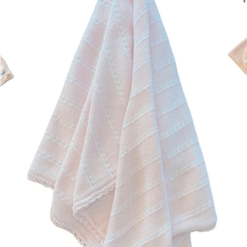 Pink Stripe Blanket – Children's Edit