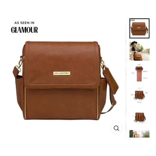 Boxy Backpack in Cedar