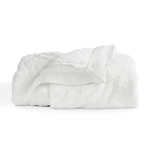 Little Giraffe Baby Blanket (White)