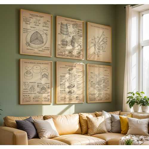 Scottish Historic Isometric Posters, This is Scotland, Haggis, Fried Mars  and much more
