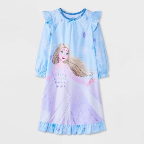 Toddler Girls' Disney Elsa Dorm NightGown - Blue