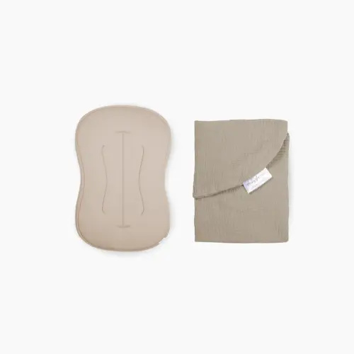 Lounger Curve + Muslin Cover Set | Birch